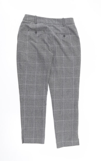 Womens UK Size 8 NEXT Regular Fit  Grey Trousers