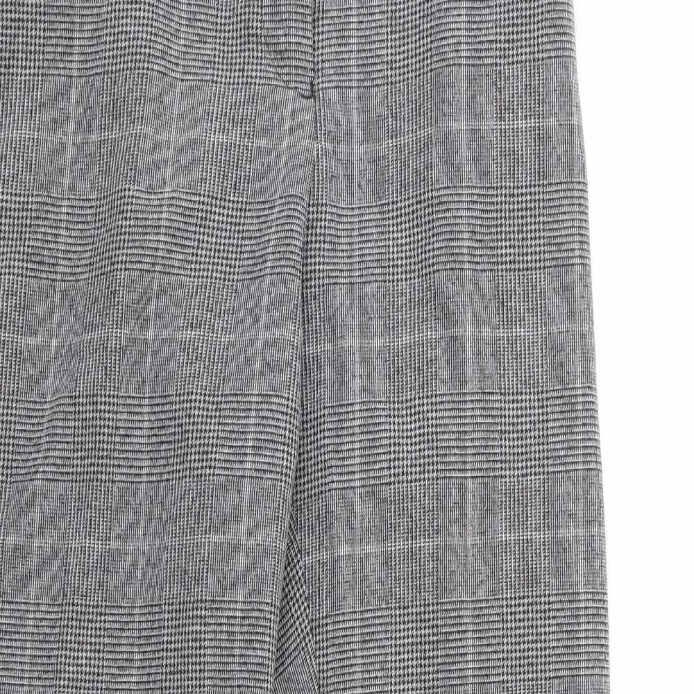 Womens UK Size 8 NEXT Regular Fit  Grey Trousers