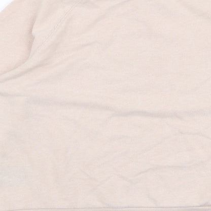 H&M Womens Pink  Polyester Pullover Sweatshirt Size S  Pullover