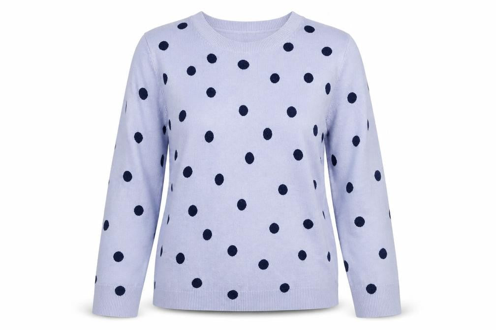 Womens UK Size 10 Marks and Spencer Blue Pullover Jumper