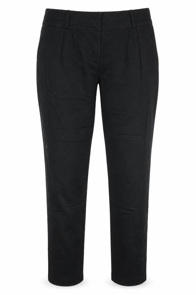 Womens UK Size 12 Red Herring Slim Fit  Black Trousers