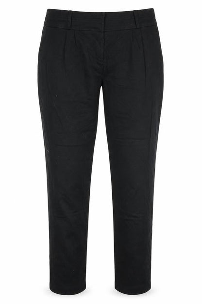 Womens UK Size 12 Red Herring Slim Fit  Black Trousers