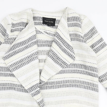 River Island Womens Multicoloured Striped  Jacket  Size 8