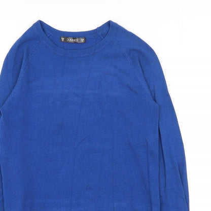 Womens UK Size XS Dunnes Stores Blue Pullover Jumper