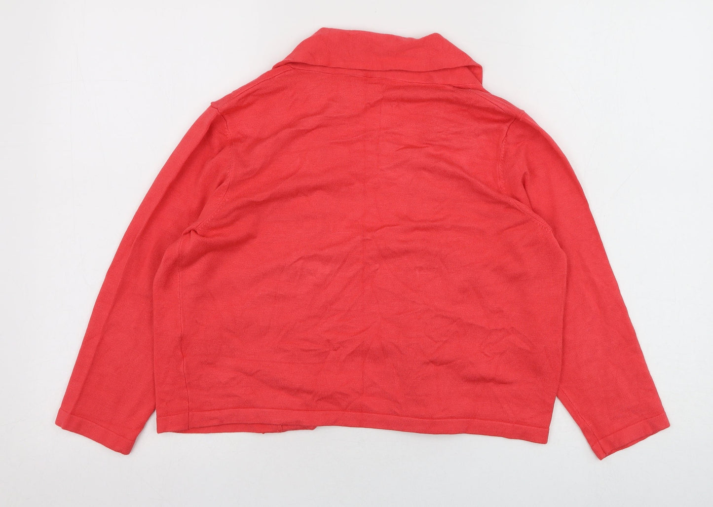 Womens UK Size M Precis Pink Cardigan Jumper