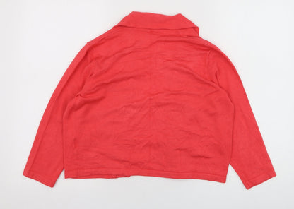 Womens UK Size M Precis Pink Cardigan Jumper