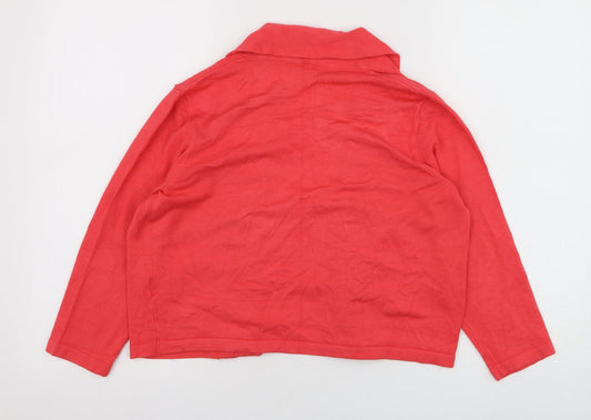 Womens UK Size M Precis Pink Cardigan Jumper