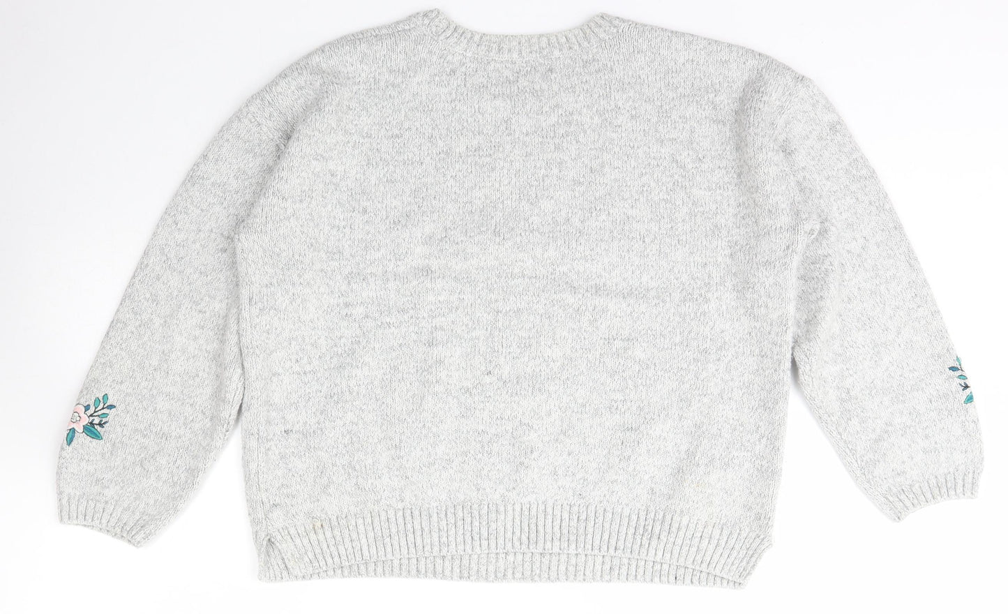 Womens UK Size 16 Marks and Spencer Grey Pullover Jumper