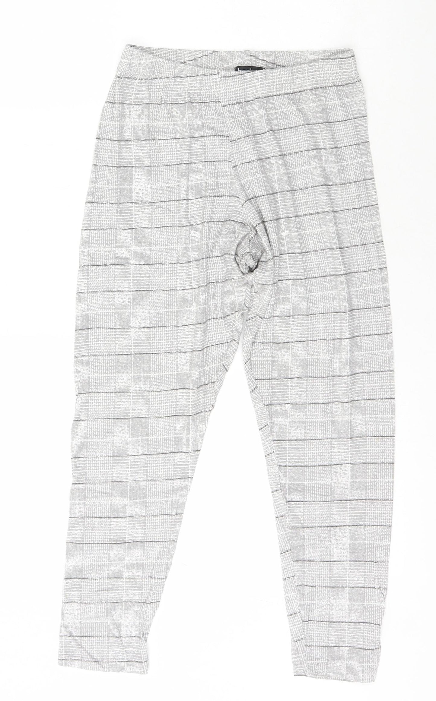Womens UK Size 8 Boohoo  Jegging Grey Leggings