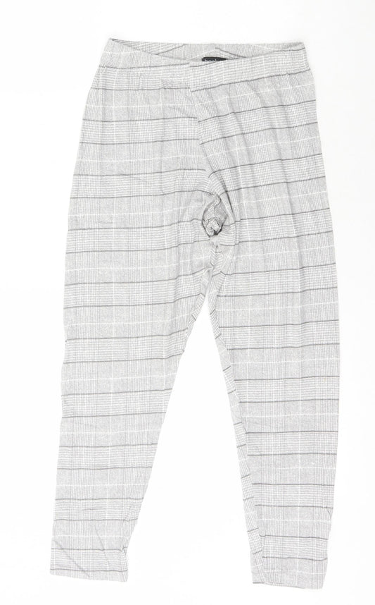 Womens UK Size 8 Boohoo  Jegging Grey Leggings