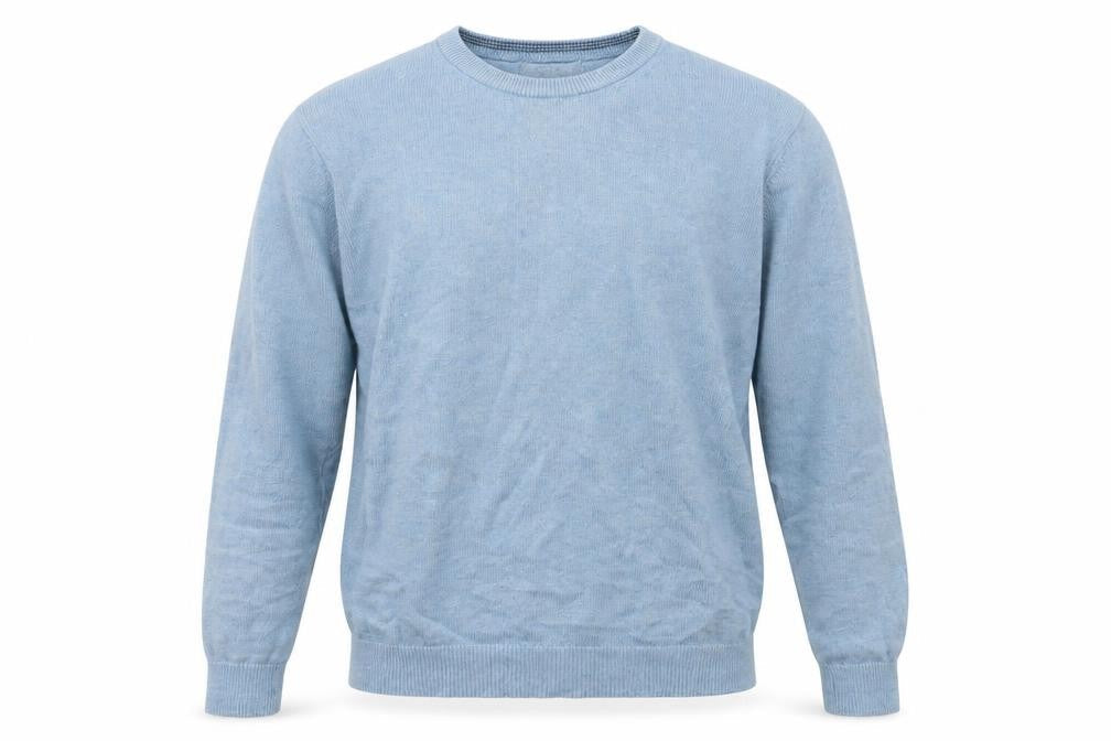Mens UK Size S Marks and Spencer Blue Pullover Jumper