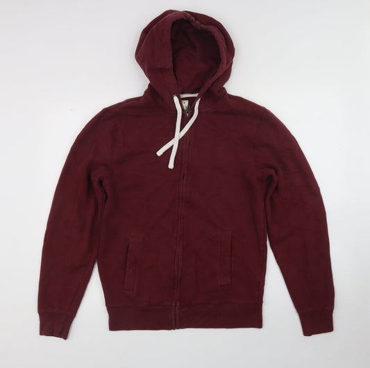 Womens UK Size XS Jack Wills Purple Full Zip Hoodie