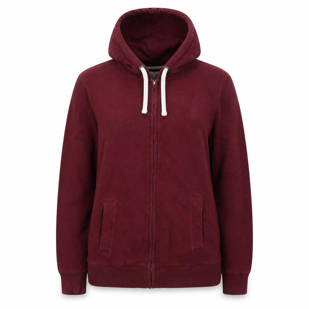 Womens UK Size XS Jack Wills Purple Full Zip Hoodie