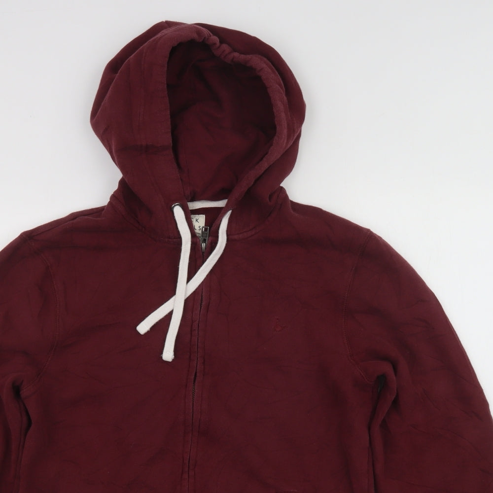 Womens UK Size XS Jack Wills Purple Full Zip Hoodie