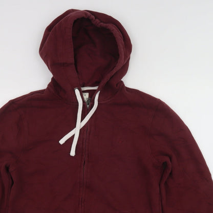 Womens UK Size XS Jack Wills Purple Full Zip Hoodie