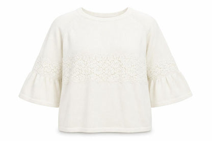 Womens UK Size 18 TU White Pullover Jumper