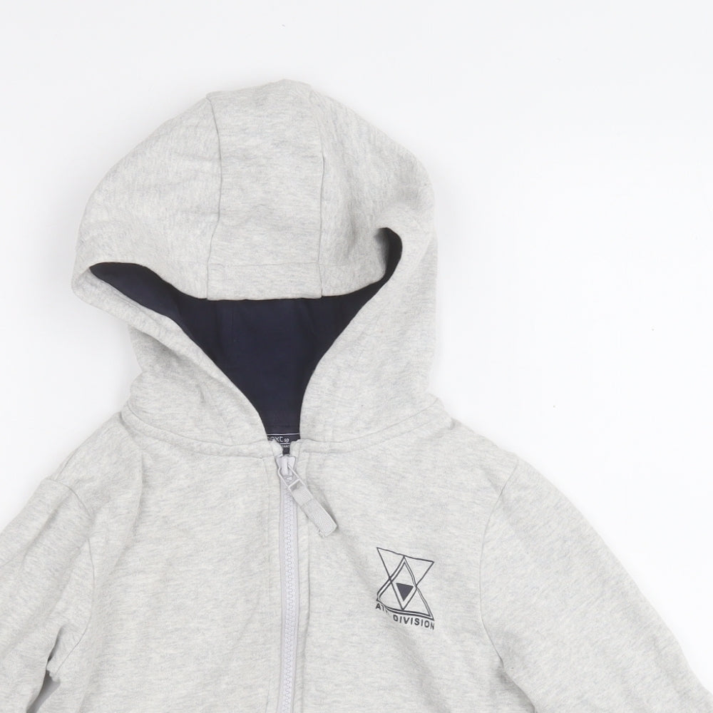 NEXT Boys Grey   Jacket  Size 6 Years  Zip