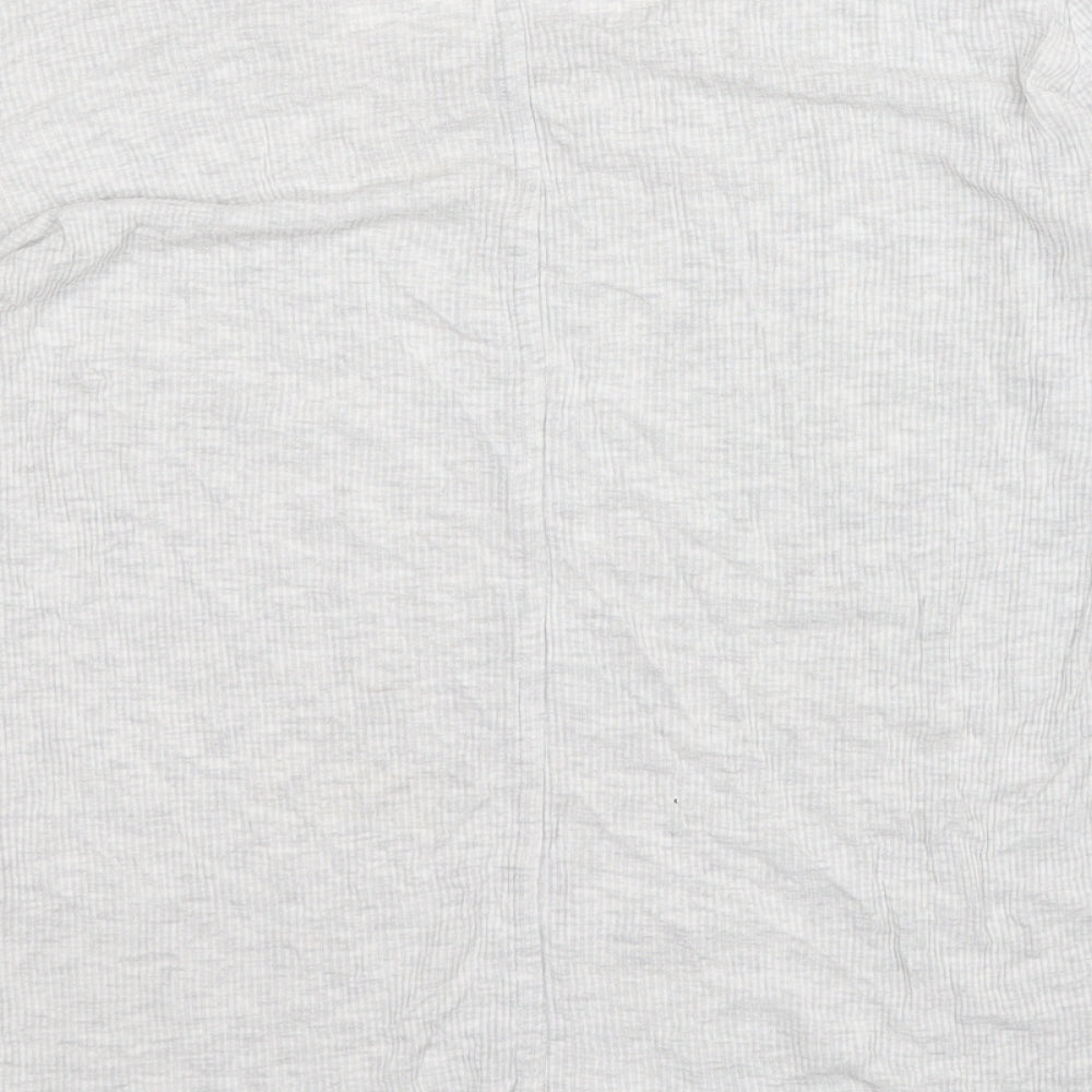 Autograph Womens Grey Round Neck  Lyocell Pullover Jumper Size 12