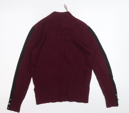 Womens UK Size 14 Marks and Spencer Purple Pullover Jumper
