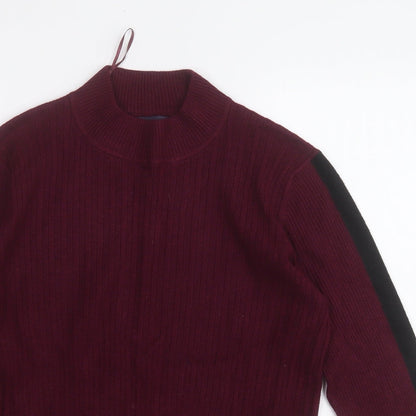 Womens UK Size 14 Marks and Spencer Purple Pullover Jumper