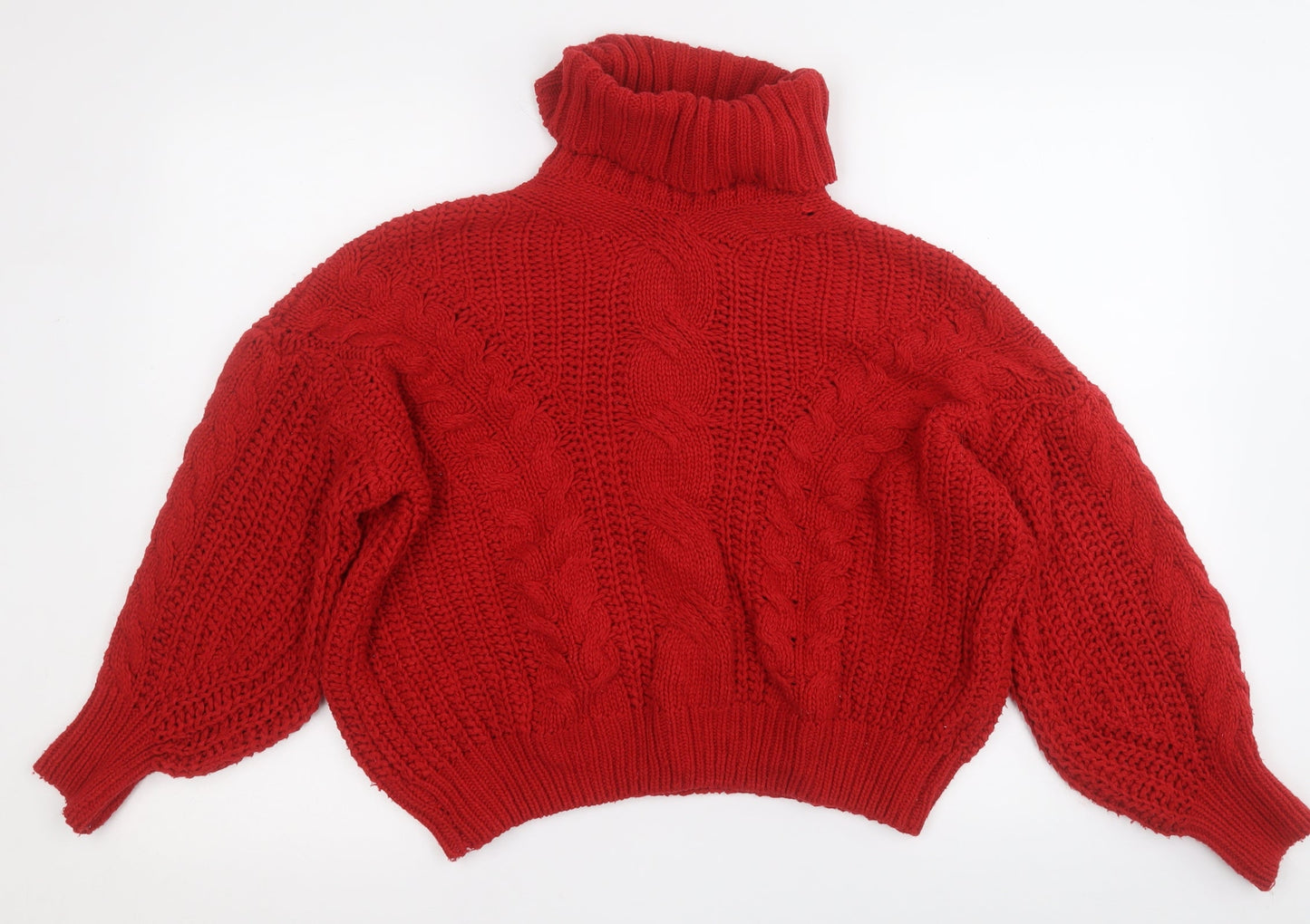 Womens UK Size XL cashel Red Pullover Jumper