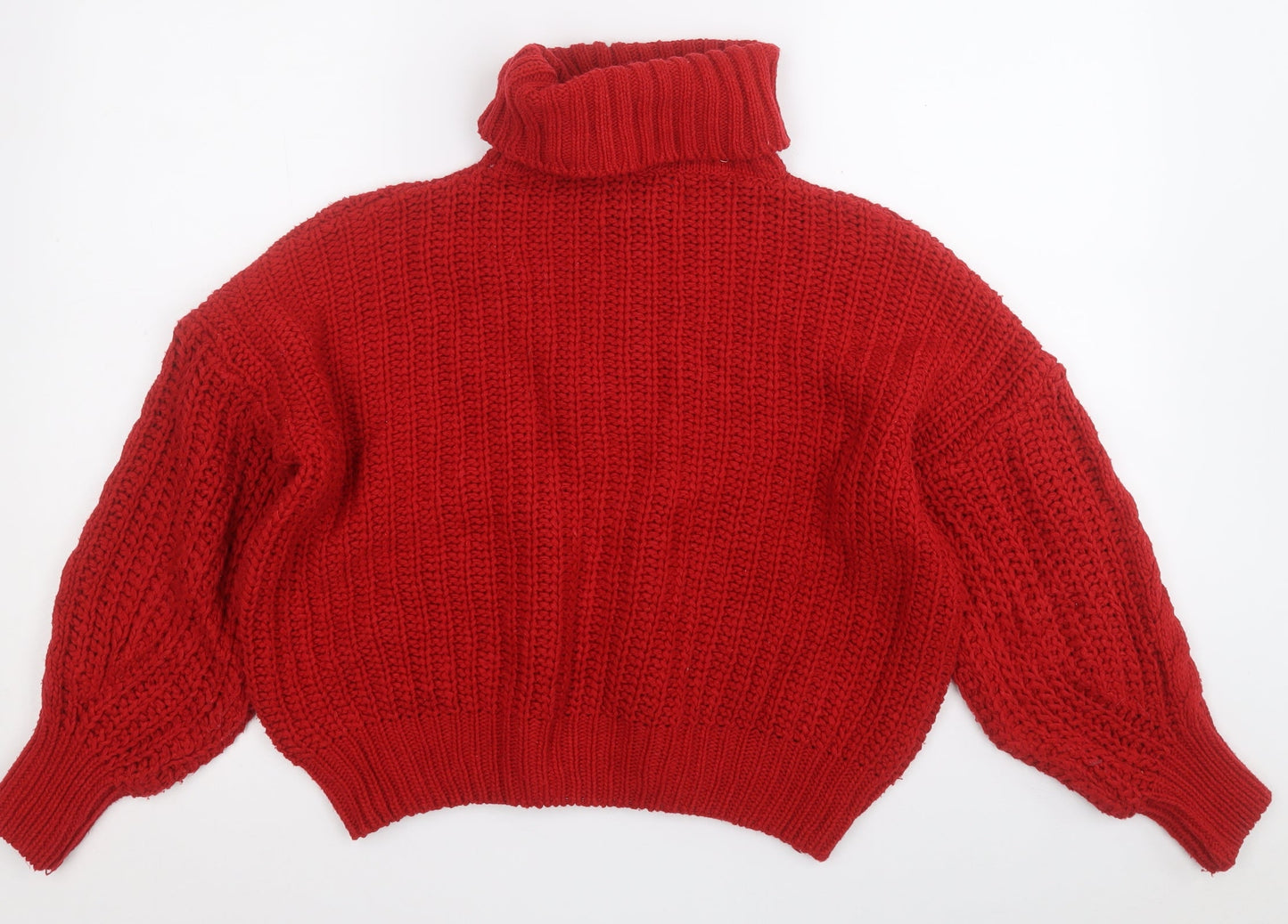 Womens UK Size XL cashel Red Pullover Jumper
