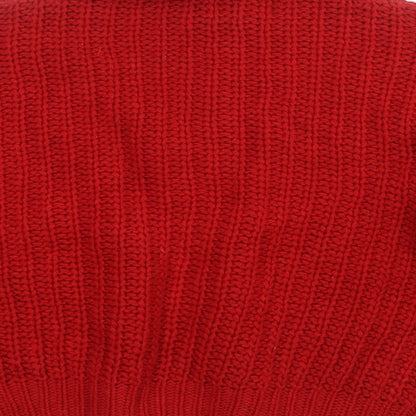 Womens UK Size XL cashel Red Pullover Jumper