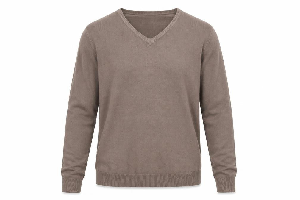 Mens UK Size XL hutson harbour Brown Pullover Jumper