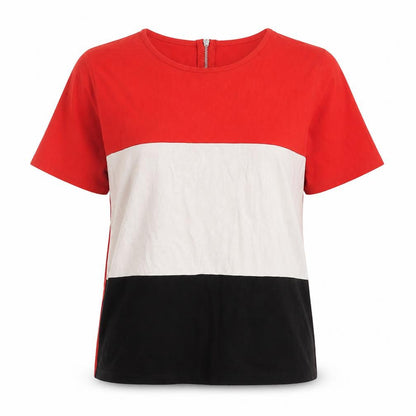 Womens UK Size 12 Select Multicoloured Basic T-Shirt