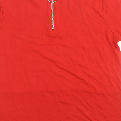 Womens UK Size 12 Select Multicoloured Basic T-Shirt