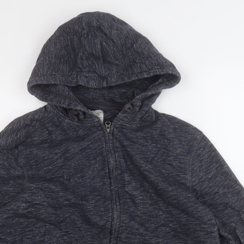 TU Mens Blue   Jacket  Size L  Zip