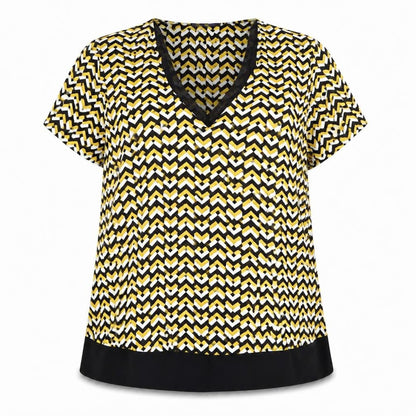 Womens UK Size 18 Marks and Spencer Gold Basic Blouse