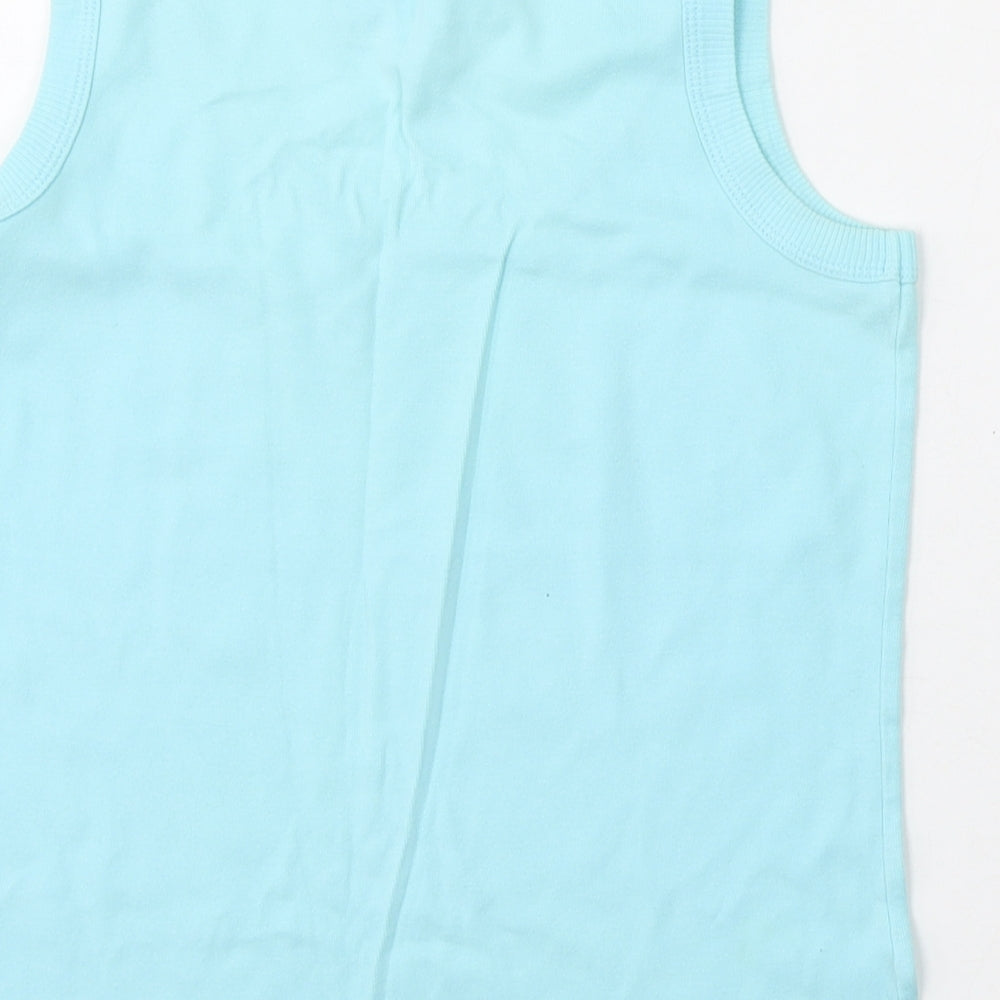 Womens UK Size 12 NEXT Blue Basic Tank