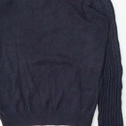 Womens UK Size S H&M Blue Pullover Jumper