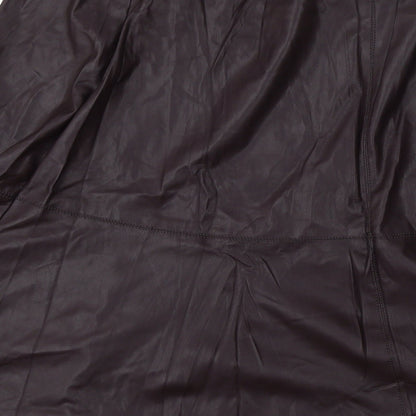 NEXT Womens Brown  Polyester Skater Skirt Size 12