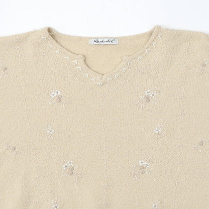 Womens UK Size 14 Berkertex Beige Pullover Jumper