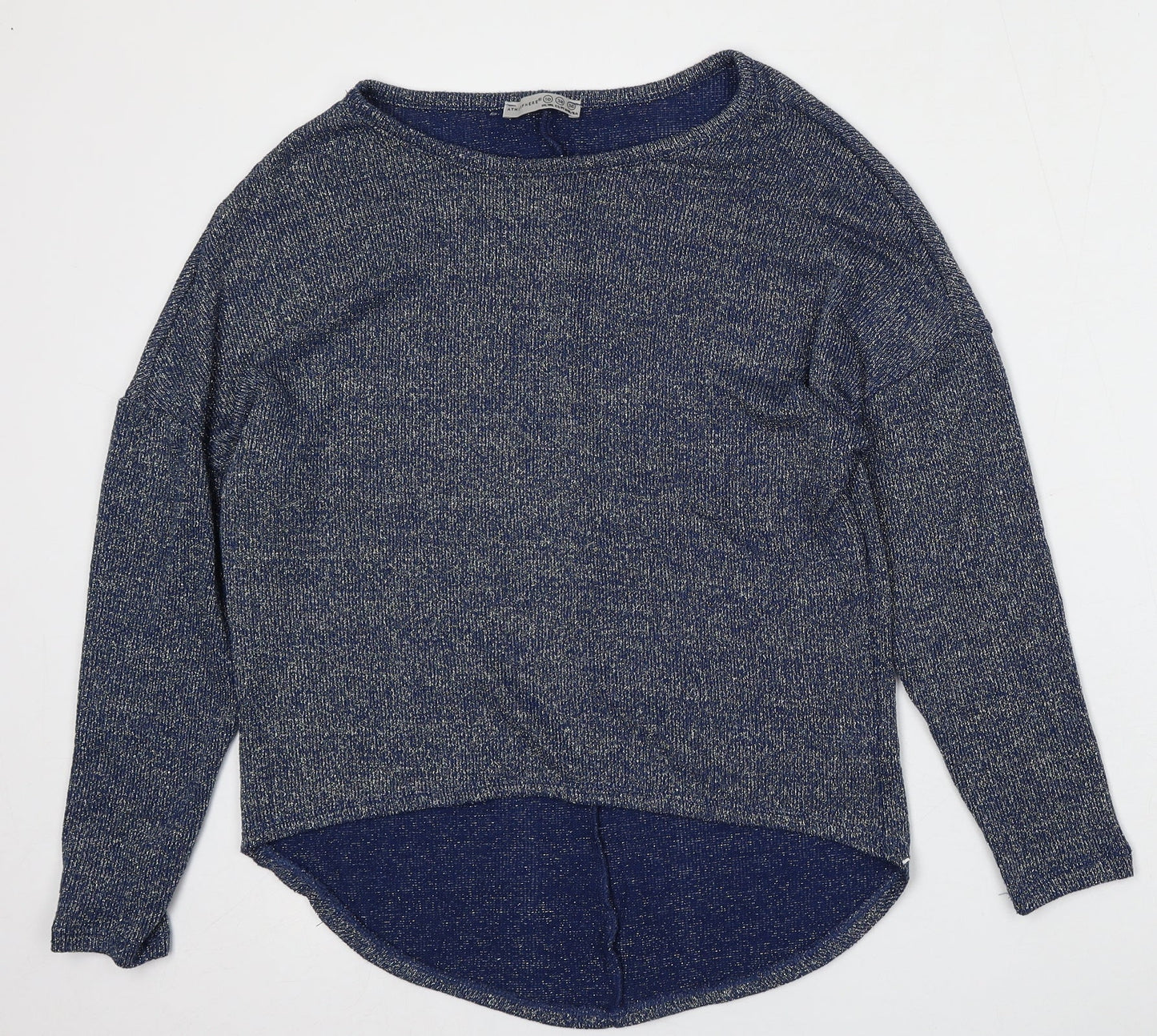 Womens UK Size 10 Atmosphere Blue Pullover Jumper