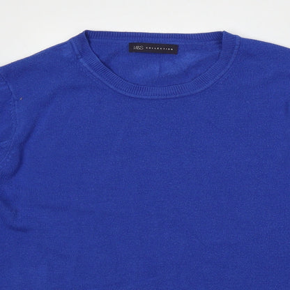 Womens UK Size L Marks Blue Pullover Jumper