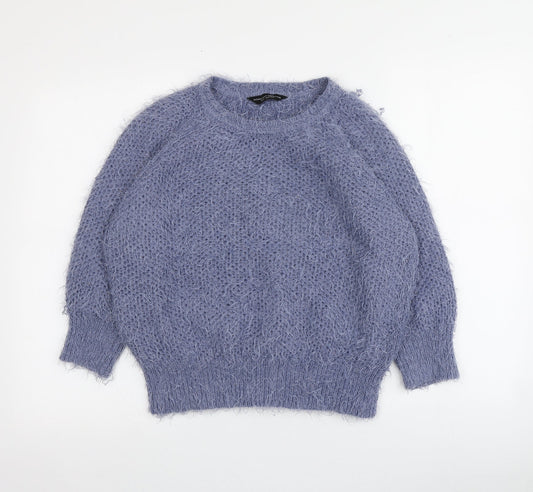 Womens UK Size 12 Dorothy Perkins Purple Pullover Jumper
