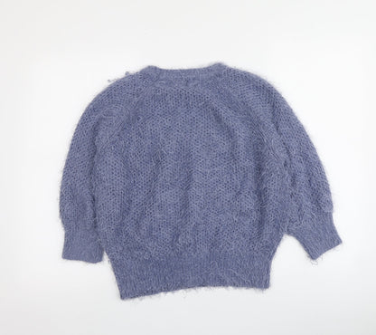 Womens UK Size 12 Dorothy Perkins Purple Pullover Jumper