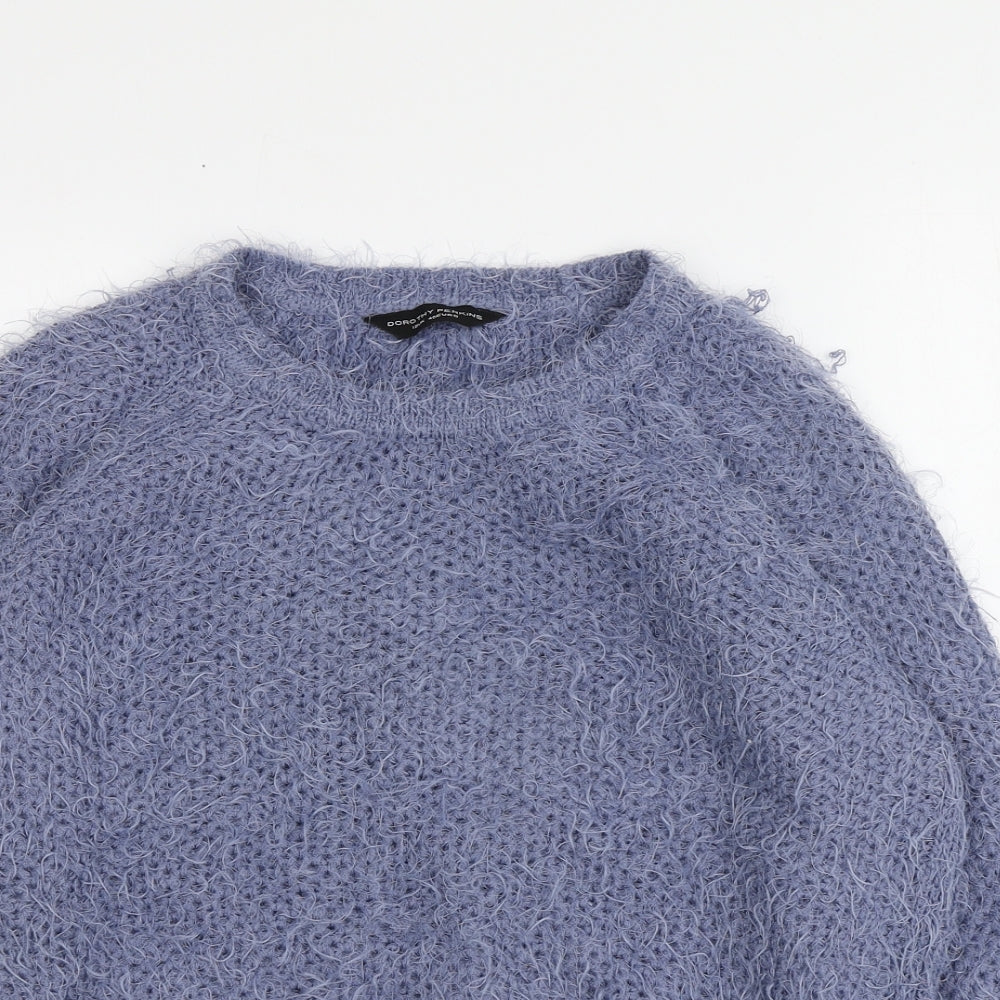 Womens UK Size 12 Dorothy Perkins Purple Pullover Jumper