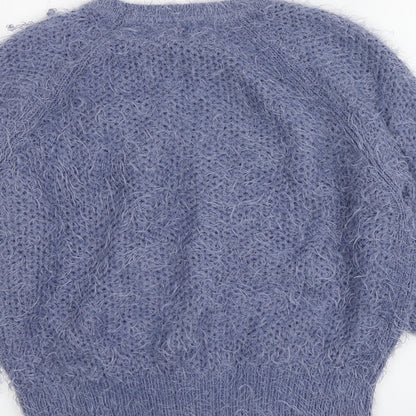 Womens UK Size 12 Dorothy Perkins Purple Pullover Jumper