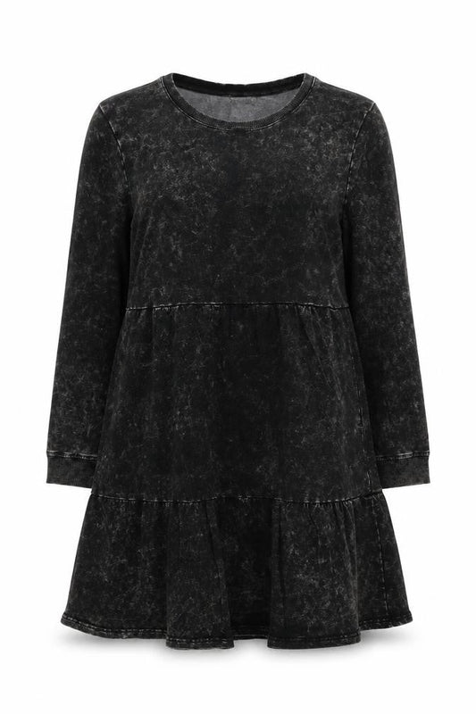 Love and... Womens Black  Cotton Trapeze & Swing  Size 10  Round Neck