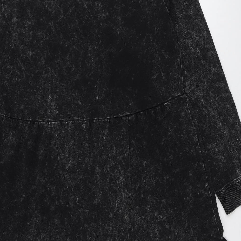 Love and... Womens Black  Cotton Trapeze & Swing  Size 10  Round Neck
