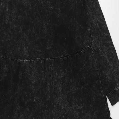 Love and... Womens Black  Cotton Trapeze & Swing  Size 10  Round Neck