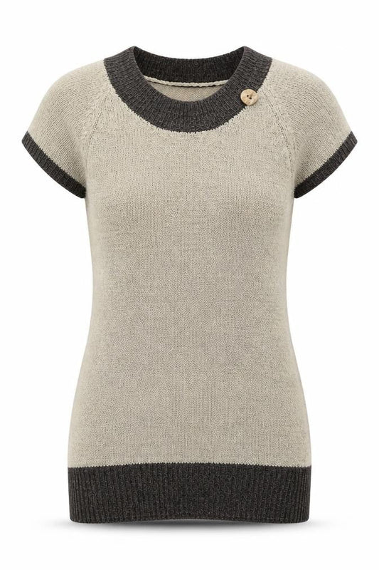 Womens UK Size M Originals Beige Pullover Jumper