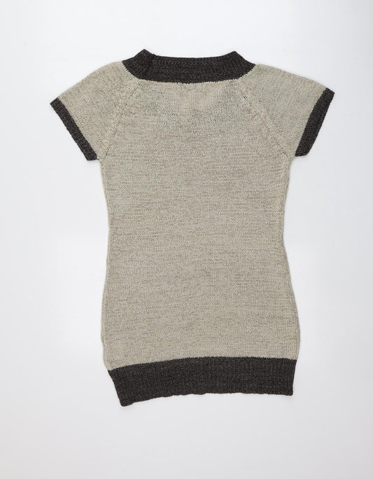 Womens UK Size M Originals Beige Pullover Jumper