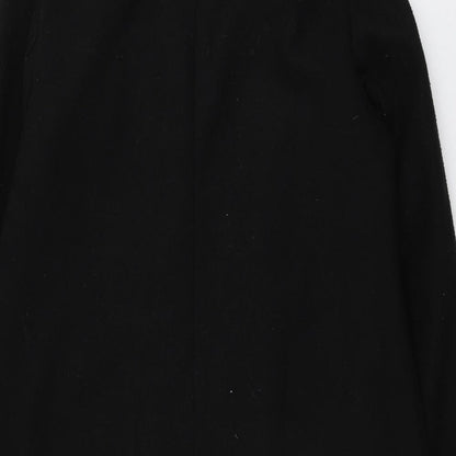 Womens UK Size 8 Atmosphere Black Overcoat