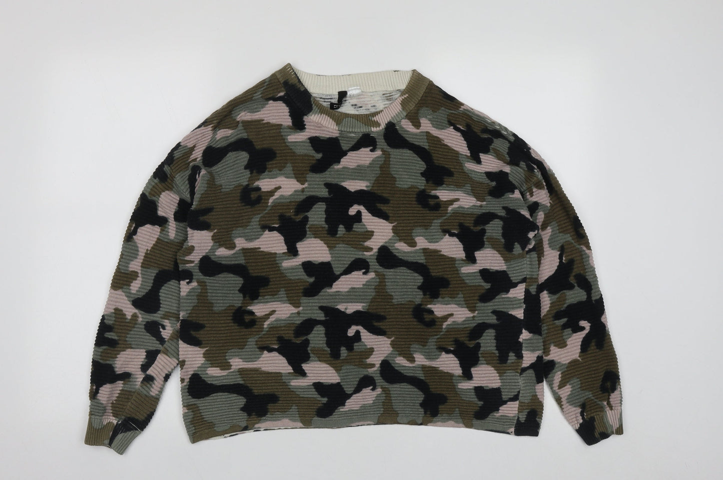 Womens UK Size S H&M Multicoloured Pullover Jumper