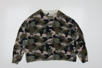 Womens UK Size S H&M Multicoloured Pullover Jumper